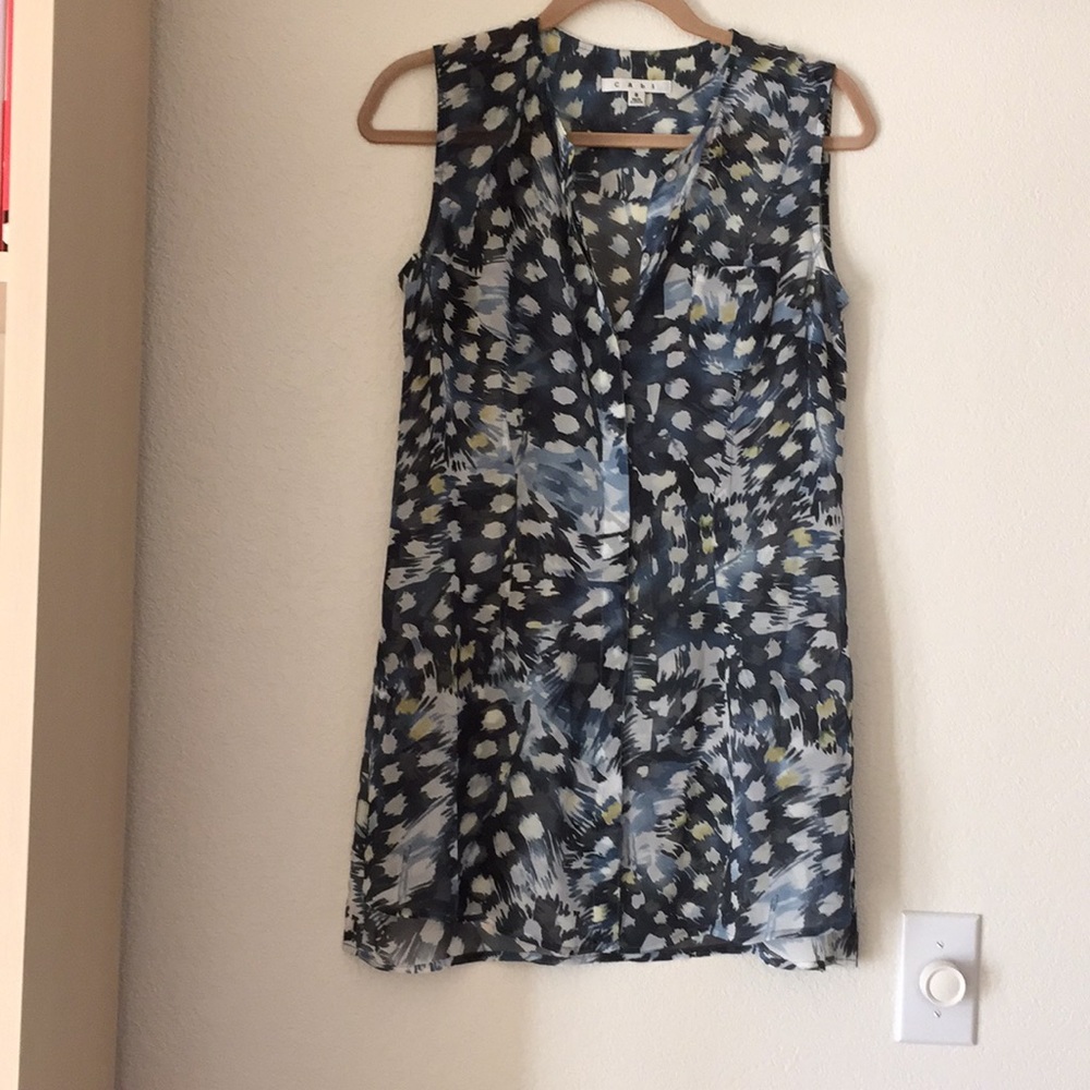 CAbi sheer tunic. Sz S